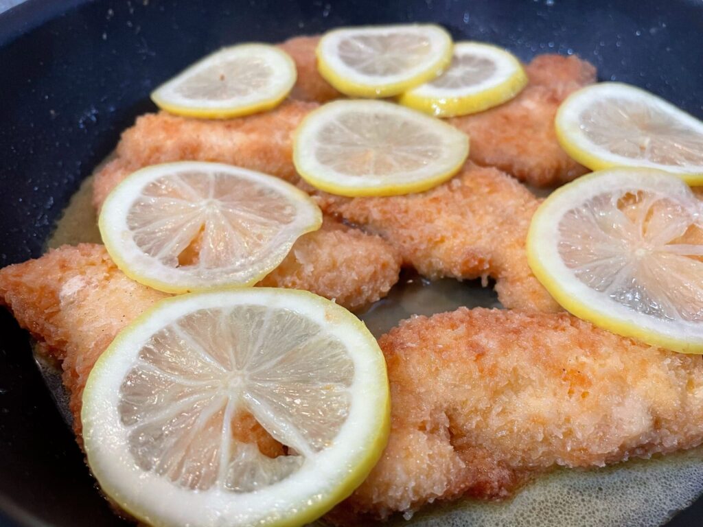 レモンバターのしっとり♪ささみカツ