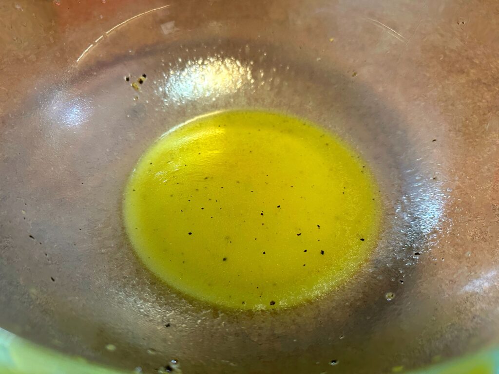 イタリアンドレッシングのケールサラダ