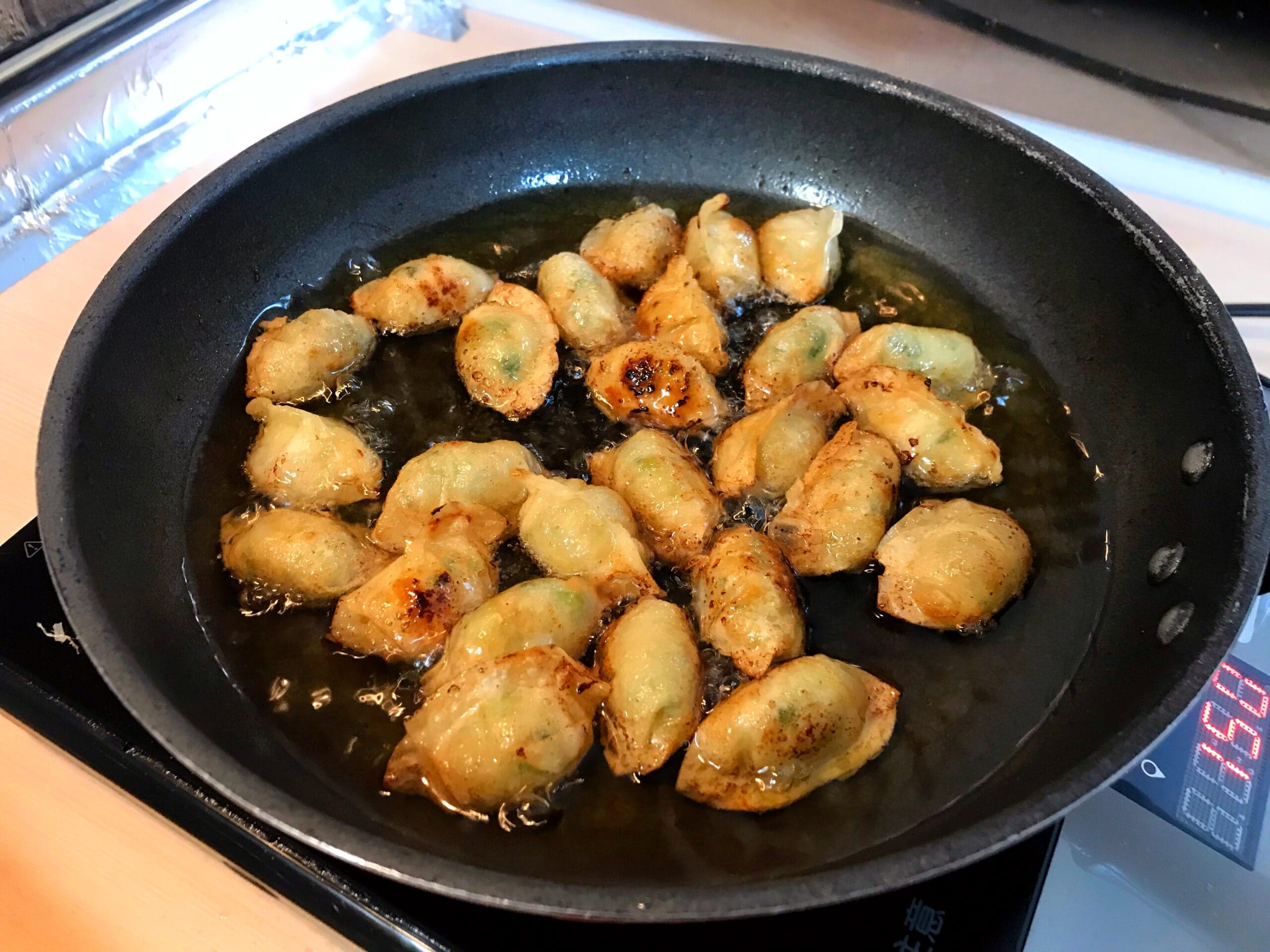 ネギまみれ♪揚げ餃子の南蛮タルタル