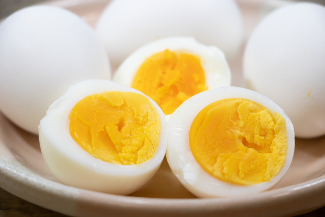 にんじんサラダのアレンジに使うゆで卵