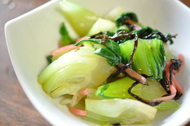 チンゲン菜の副菜料理｜クセが少なく食べやすい野菜