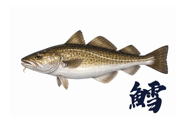 タラ（鱈）のイラストとタラの臭みの原因を解説する記事の挿入画像